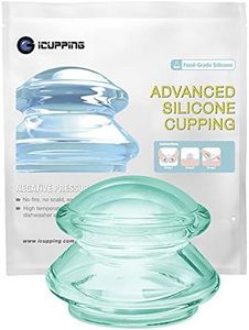 Cupping Therapy Sets (XL Size, 1 Cups) Silicone Massage Cups Vacuum Suction Cups for Body Massage…