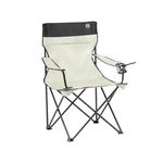 Coleman Polyester Standard Quad Chair, Lightweight Camping Chair, Foldable and Portable, for Outdoors (Khaki)