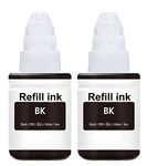 RC PRINT Compatible Refill Ink Bottles for Canon G Series Printer PIXMA G1000 G1010 G2000 G2002 G2010 G2012 G3000 G3010 G3012 G4000 G4010 (Black-2 PC (135ML Each))