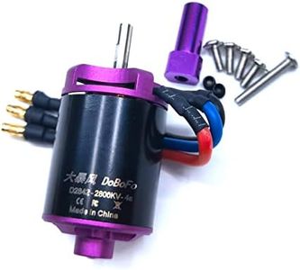 DoBoFo Brushless Motor CCW 4S 2800KV 16.8V for EDF 70mm pro 12 Blades Electric Ducted Fan, High Speed Motor 47040RPM, Hobby Jet Engine RC Car Parts, Remote Control Model Replacement Airplane Parts DIY