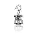 FOURSEVEN Jewellery 925 Sterling Silver Charm Pendant | Love to Hike Backpack Charm Pendant, Fits in Bracelets, Chains and Necklace for Men and Women