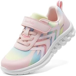 DREAM PAIRS Kids Shoes Boys Girls Running Footwear Athletic School Sneakers Breathable Lightweight for Little Big Kid,Size 13 Little Kid,Pink,SDRS26002K