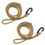 Kwik Tek PWCD-2 PWC Dock Lines With Snap Hooks 2 Pack