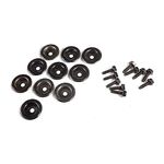 Southern Powersports 20 Piece Set UTV Skid Plate Washer and Bolt Kit (UPDATED WITH METRIC BOLTS) For Polaris General Ranger RS1 RZR 500 570 700 800 900 1000 Turbo 7556065 (10 Washers and 10 Bolts)