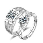 Konov Jewelry Wedding Ring Sets