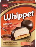 Whippet Maple - Classic Quebec Treat with a Chewy Marshmallow Centre, Soft Cookie Base and a Sweet Maple Centre Covered in a Real Chocolate Coating 285g Unit Pack