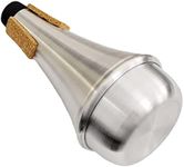 Practice Silencer Brass Trumpet Mute Aluminum Cork Musical Instrument Part (Silencer)