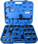 DAYUAN 28pcs Universal Radiator Pressure Tester Kit, coolant pressure tester kit coolant vacuum refill kit for Cooling System