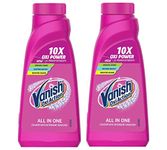 Vanish Oxi Action Stain Remover Washing Liquid - 400 ml (Pack of 2)