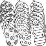Fun Express Paint Your Own Suncatchers-Summer Theme (Flip Flop) - VBS Vacation Bible School Supplies/Decor