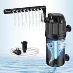 JAHEA Aquarium Filter w/Cycle U-V L