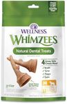 WHIMZEES Antler Dental Dog Treats, Value Bag, Medium (12-18 kg Dogs), Natural Daily Dental Chews (Pack of 12)