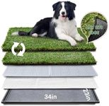 HQ4us Dog Grass Pad with Tray Large