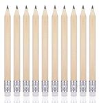 144 Pieces Golf Pencils RUIFUNETEK 4 Inches Wooden Pencils with Eraser HB Golf Pencils Pre-Sharpened Mini Round Pencils for School Office (Log color)