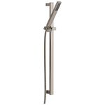 DELTA FAUCET 57530-SS Vero Slide Bar Hand Shower, Stainless