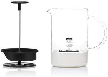 Bodum Milk Frother Latteo, Black, 1446-01, 250ml