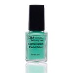 RM Beautynails Stamping Nail Polish Metallic 4 ml Pastel Mint