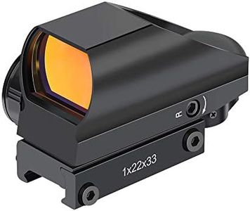 Feyachi RS-25 Viseur Point Rouge avec 4 Réticule 11 Luminosité Réglages Tactique Viser Airsoft Étanche Viseur Optique avec 20mm/22mm Picatinny Montage sur Rail