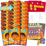 Classic Disney Coco Mini Party Favors Set for Kids - Bundle with 24 Miniature Play Packs Coloring Book, Stickers and More (Coco Birthday Supplies Gift Bag Fillers) Goodie Filler