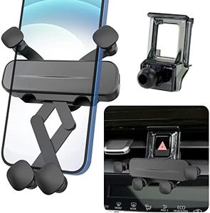 LUNQIN Soporte de teléfono de coche para Toyota Corolla 2020 2021 2022 2023 2024, Corolla Cross 2022 2023 2024, accesorios de automóvil, decoración interior, soporte para teléfono celular móvil