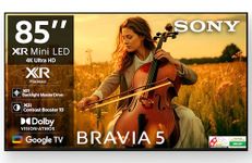 Sony 215 cm (85 inches) BRAVIA 5 Series 4K Ultra HD Smart Mini LED Google TV K-85XR55A