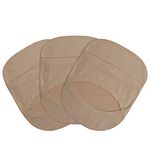 WepMeds Care Pack of 3 Stretchy Plain Stoma Bag Covers with Flexible Opening for Colostomy Ileostomy or Urostomy Surgical Supply (Beige)