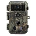 GardePro A3 Wildlife Camera 32MP 1080p Trail Camera with H.264 Video 100ft Infrared Night Vision 0.1s Motion Activated Waterproof Cam for Garden Camera Trap and Outdoor Nature Wildlife Scouting