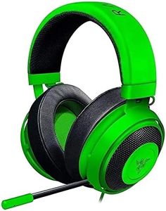 Razer Kraken Gaming Headset: Lightweight Aluminum Frame - Retractable Noise Isolating Microphone - for PC, PS4, PS5, Switch, Xbox One, Xbox Series X & S, Mobile - 3.5 mm Headphone Jack - Green