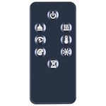 New Fireplace Replacement Remote Control for Dimplex Electric Fireplace XHD33L XHD28L XHD26L XHD23L XHD26G XHD23G XHD28G etc.