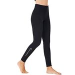 EUPTE 2mm Diving Wetsuit Pants Swimming Pants Leggings for Women Men (women, S)