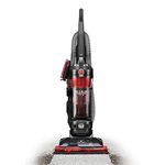 Hoover WindTunnel 3 Max Performance Pet, Bagless Upright Vacuum Cleaner, HEPA Media Filtration, For Carpet and Hard Floor, UH72625, Red