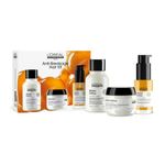 L’Oréal Professionnel Metal Detox Shampoo, Hair Mask & Hair Oil Discovery Gift Set, Prevent Damage and Colour Fade from Hard Water, Clarifying shampoo, Hair Treatment, Shine, 100ml, 75ml & 30ml