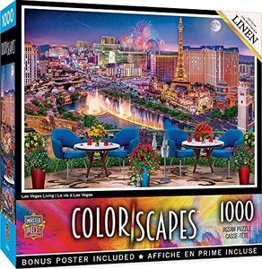 Masterpieces Colorscapes Las Vegas Living 1000 Pieces Puzzle