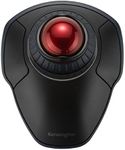 Kensington K70992JP Orbit Wireless Trackball with Scroll Ring, Black & Red