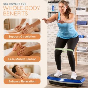 LifePro Hovert 3D Vibration Plate – Full Body Exercise Machine