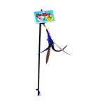 Da Bird Go Cat Pull Apart Rod and Bird Cat Feather Toys, Assorted Colors