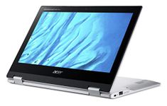 Acer Convertible Chromebook, 11.6" IPS Touch, Convert MTK MT8183 Processor, 4GB RAM, 32GB eMMC, Chrome OS, Silver, CP311-3H-K4S1