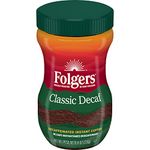 Folgers Instant Decaf Coffee, 8 oz