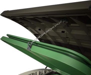 Keter Outdoor Garden Storage Shed – Beige/Brown, 177x113x134cm