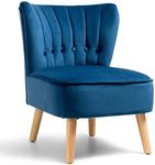 Velvet Accent Chair, Soft Upholster