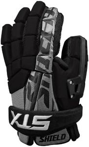 STX Lacrosse Shield Goalie Glove, Black, 13-Inch