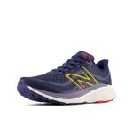 New Balance Men's Fresh Foam X 880 V13 Running Shoe, Nb Navy/Ginger Lemon/Neo Flame, 10