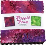 Benartex Fossil Fern 5 Charm Pack Fabric Quilting Squares