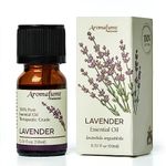 AROMAFUME Lavender Essential Oil - 100% Natural, Therapeutic Grade Essential Oil - Pure, Calming Aromatherapy Oil for Diffusers, and to Aid Sleep - Gifts for Her - 10ml