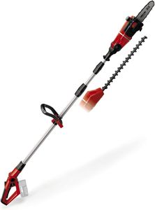 Einhell 18V Cordless Pole Hedge Trimmer & Mini Chainsaw – Power X-Change