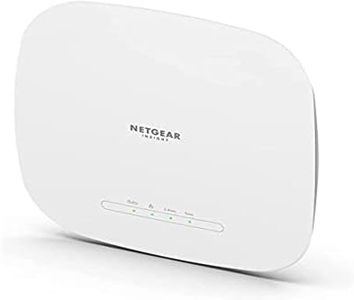 NETGEAR Wireless Access Point (WAX615) - WiFi 6 Dual-Band AX3000 Speed | Up to 256 Client Devices | 1 x 2.5G Ethernet LAN Port | 802.11ax | Insight Remote Management | PoE+ or Optional Power Adapter