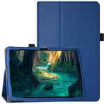 Caweet Case for Onn. 10.4" Tablet Pro 2023 Model: 100110603 - Premium Leather Folio Protective Stand Cover with Pencil Holder, Navy