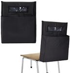 Lewtemi Chair Back Pockets Storage School Seat Pockets Storage for Classrooms Desk Pocket Organizer Without Name Tag, 18 x 17 Inch(2 Pcs)