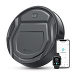 Lefant M210P Grey Robot Vacuum Cleaner, Small Robot Robotic Vacuum 7.8cm Thin 28cm DIA, 2200 Pa Suction, Alexa Voice Control Self-Charging Robotic Vacuum Ideal for Pet Hair Hard Floor and Carpet