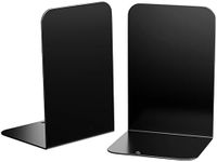 2 Pieces Bookends, Black Book End, 